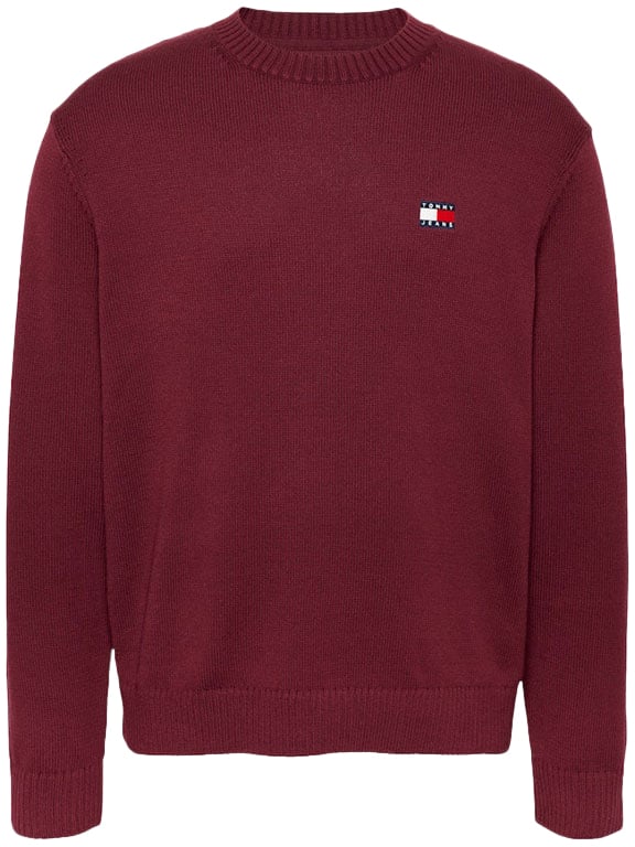 Tommy Jeans Tommy Jeans Reg Badge Sweater Rood