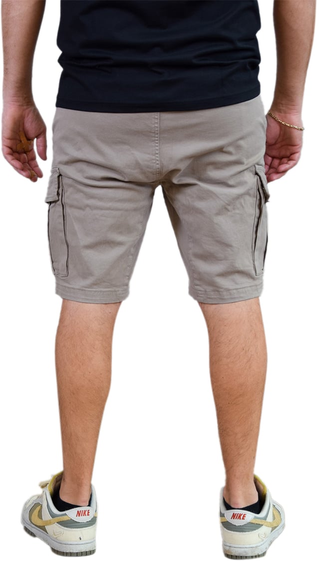 Pure Path Pure Path Garment Dye Cargo Short Beige
