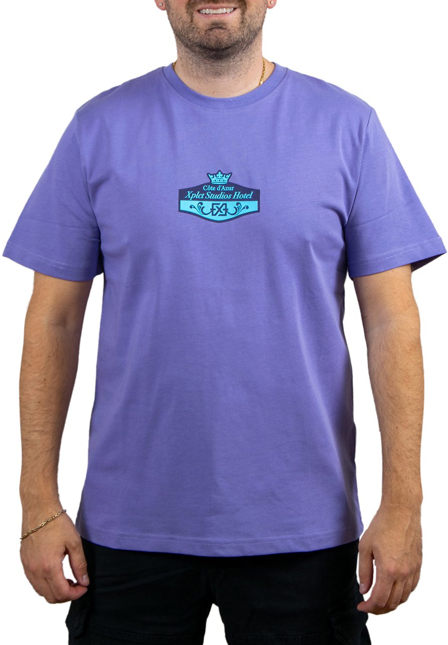 XPLCT XPLCT Hotel Tee Paars