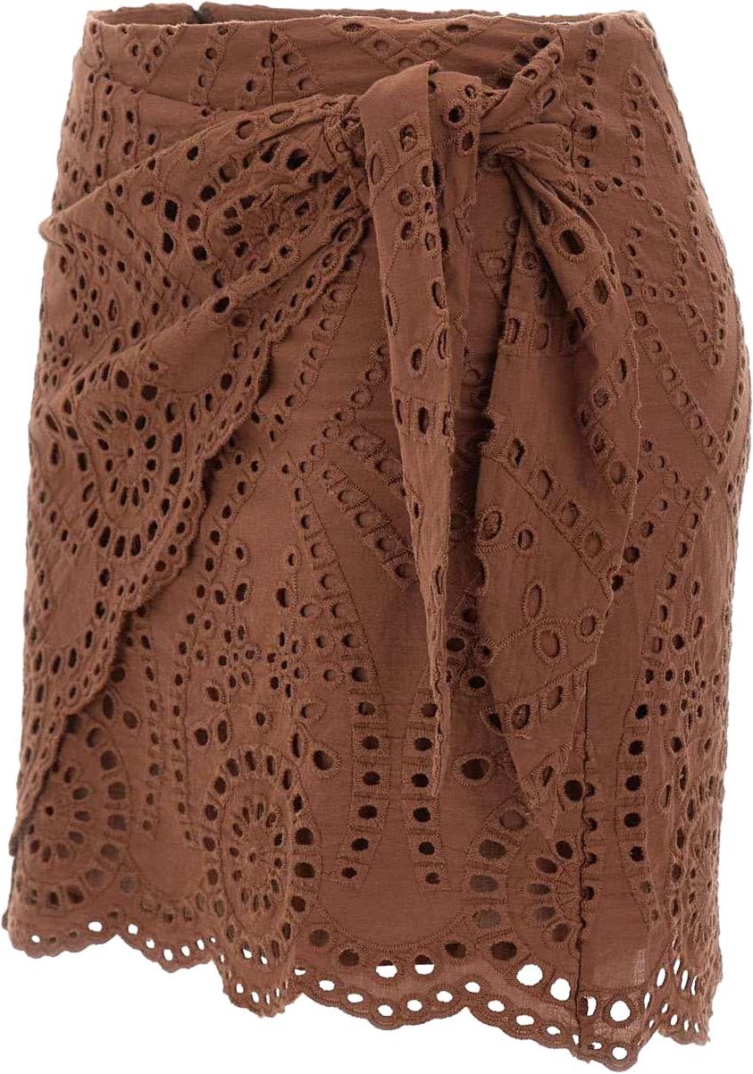 MC2 Saint Barth Skirts Brown Bruin
