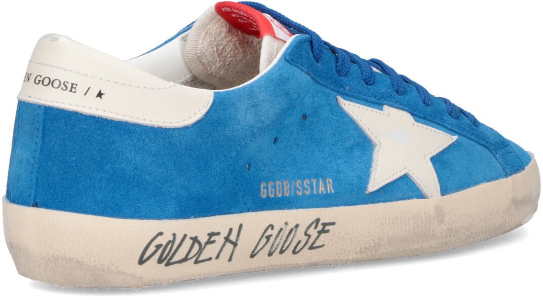 Golden Goose basket super star Blauw