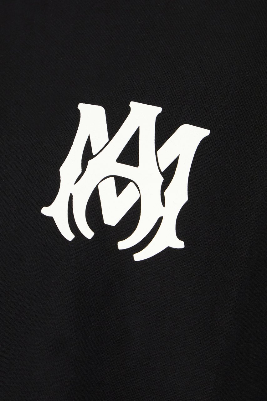 Amiri Ma Core Logo Tee Nero Zwart