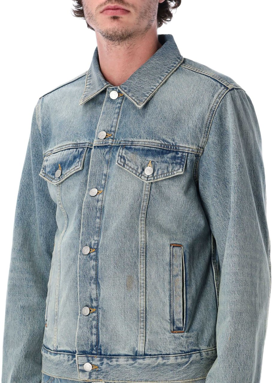 Emporio Armani Denim Jacket Blu Blauw