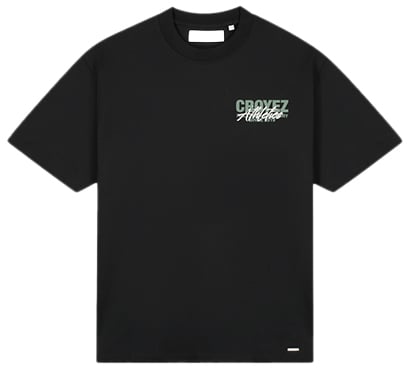 Croyez Croyez Athletics T-Shirt Zwart