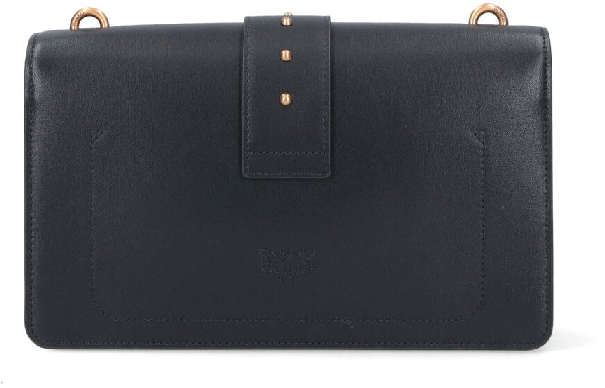 Pinko Bags Neroantique Gold Zwart