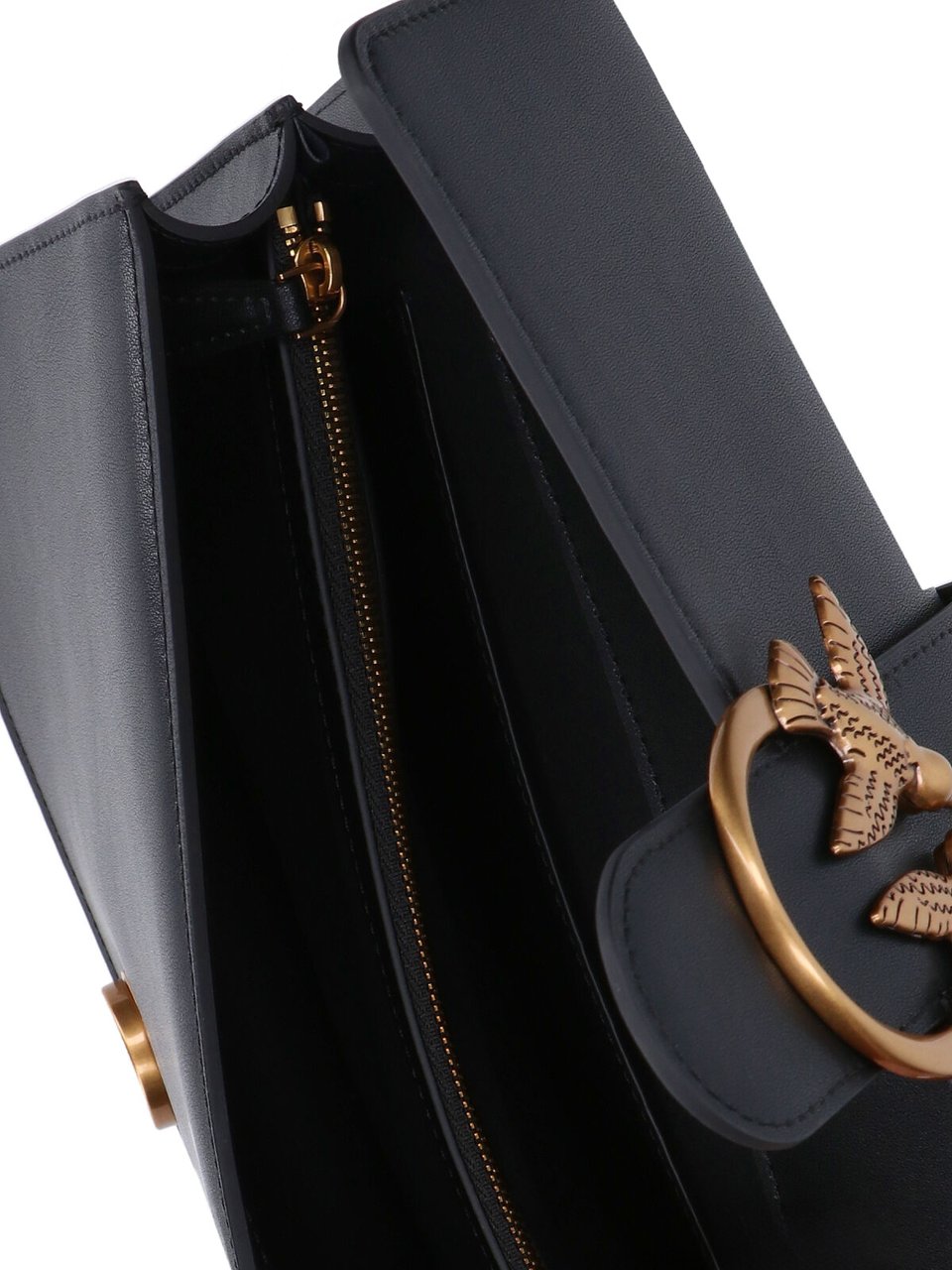 Pinko Bags Neroantique Gold Zwart