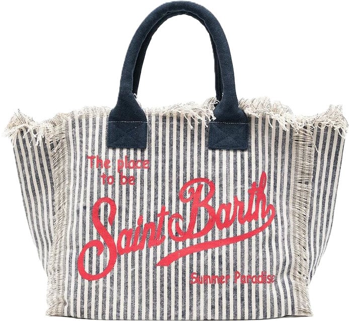MC2 Saint Barth Bags Stripes S V 6141 Navy