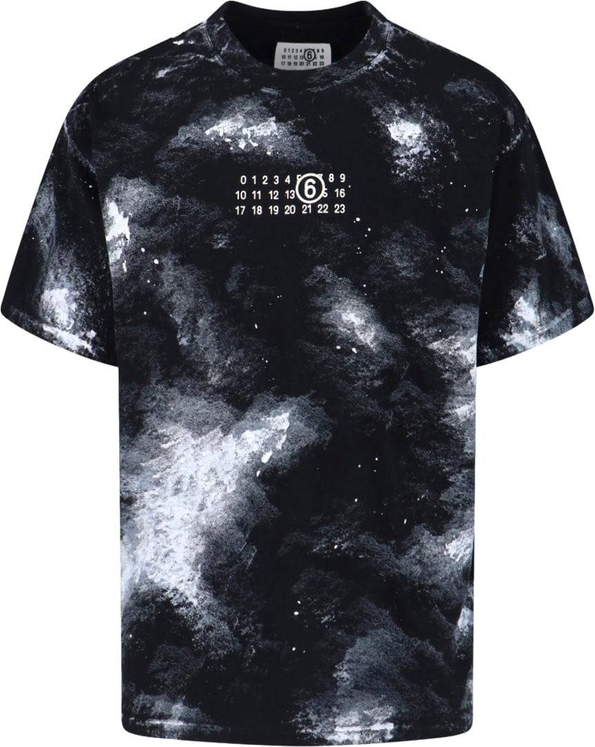 Maison Margiela T-Shirts And Polos Nero Zwart