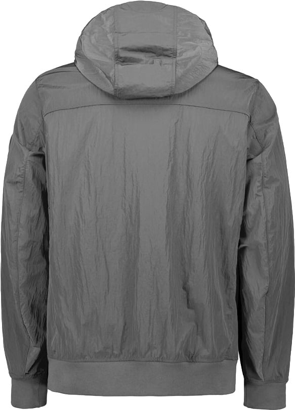 Airforce Waxed Crincle Jacket Paloma Grey Grijs