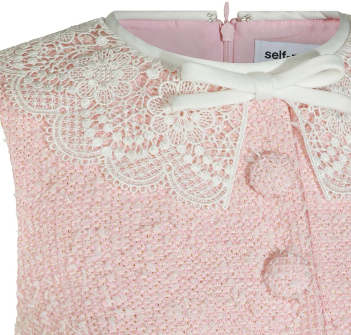 Self-Portrait dress pink Roze