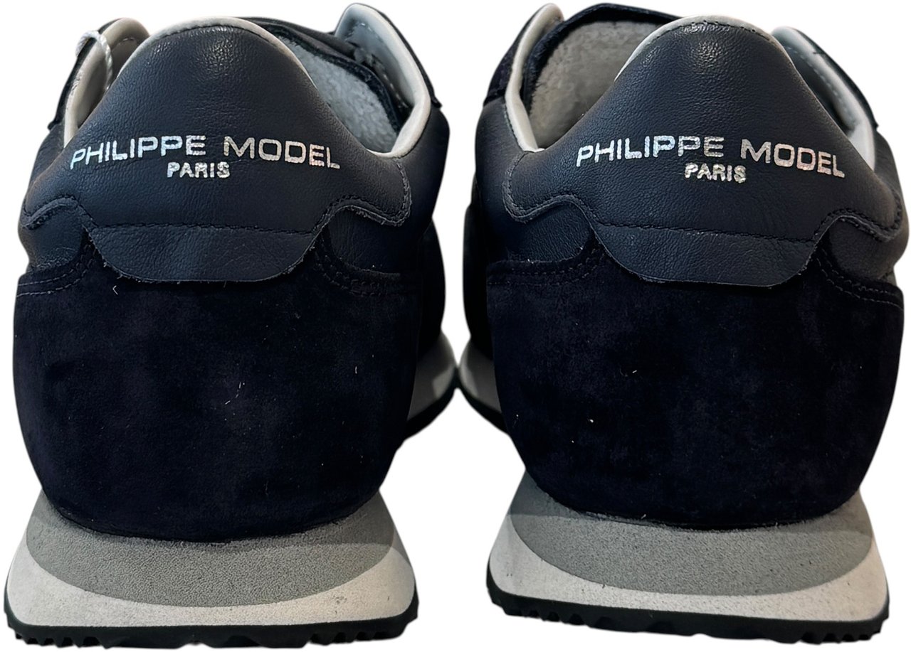 Philippe Model sneakers blue blville Blauw