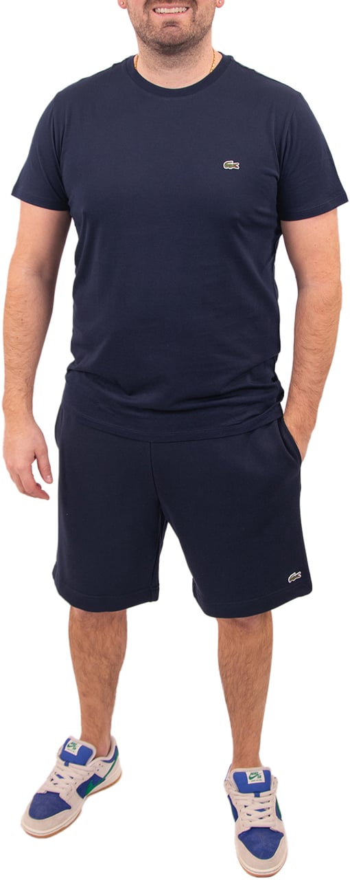Lacoste Lacoste Jogging Short Non-Brush Blauw