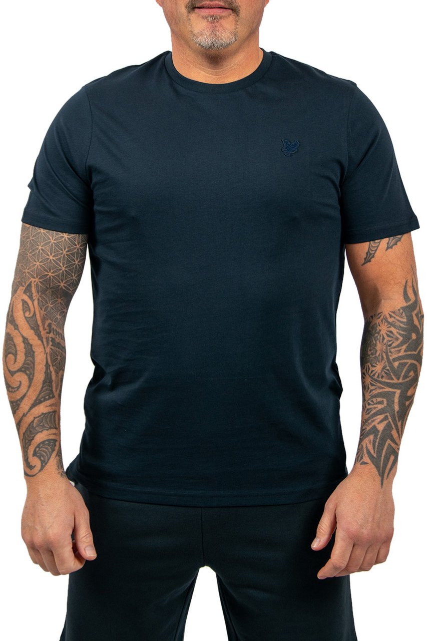Lyle & Scott Lyle &amp; Scott Superfine T-Shirt Blauw