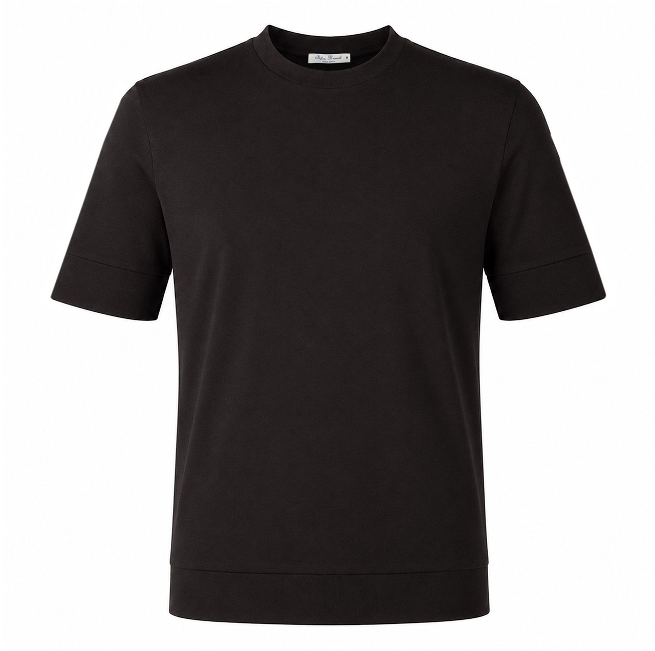 Stefan Brandt T-shirt Eli B donkerbruin Bruin