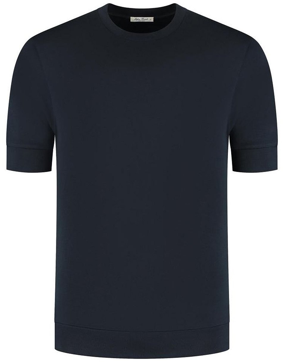 Stefan Brandt T-shirt Eli B donkerblauw Blauw