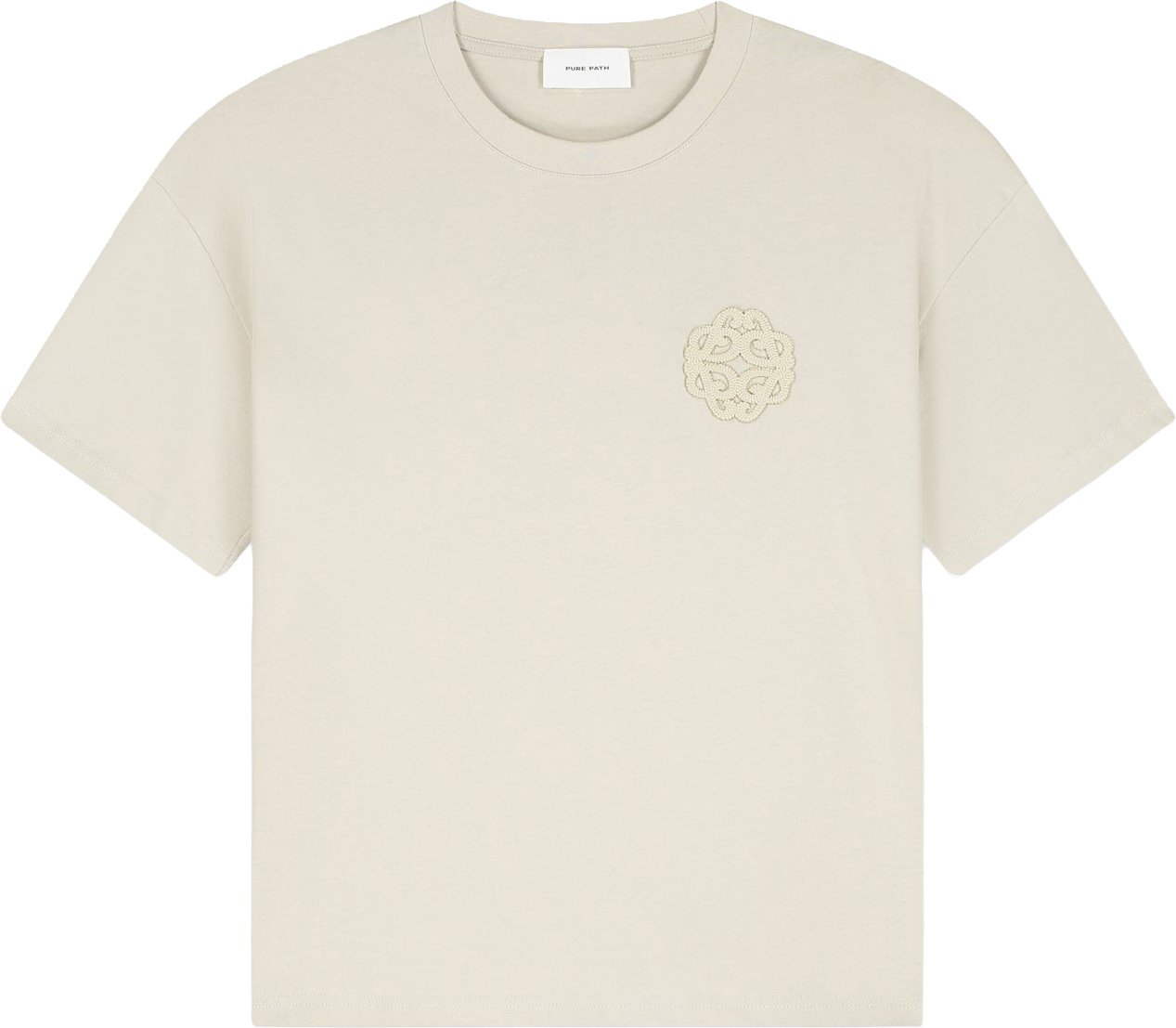 Pure Path Emblem Badge T-shirt Neutraal