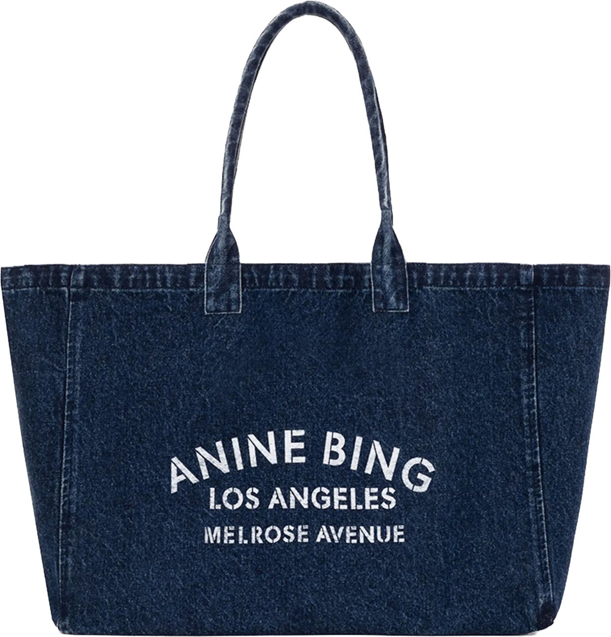 Anine Bing bag jeans blue Blauw