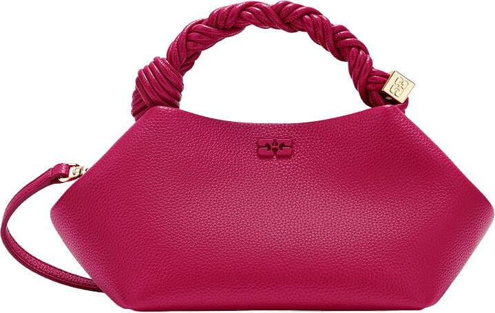 Ganni bou bag red Rood