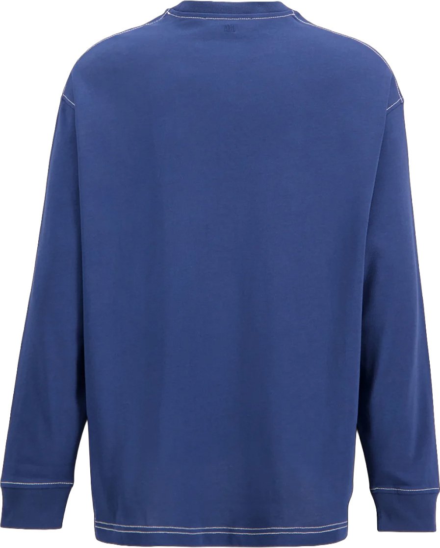 AMI Paris t-shirt lange mouwen Blauw