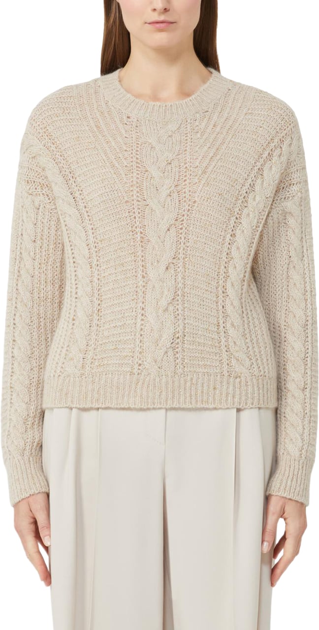 Max Mara Sweaters Mandorla Beige