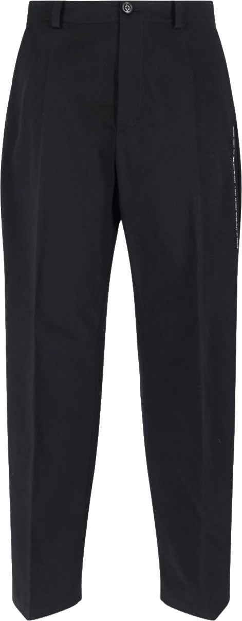 Moncler Genius X Frgmt Logo Straight Trousers Blauw