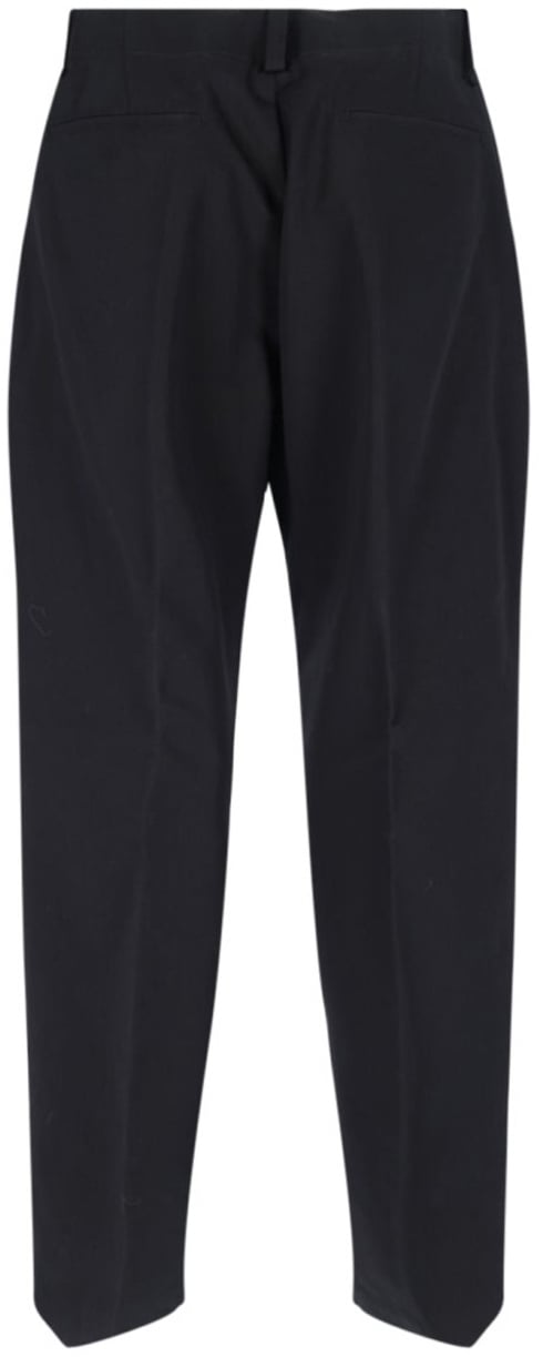 Moncler Genius X Frgmt Logo Straight Trousers Blauw