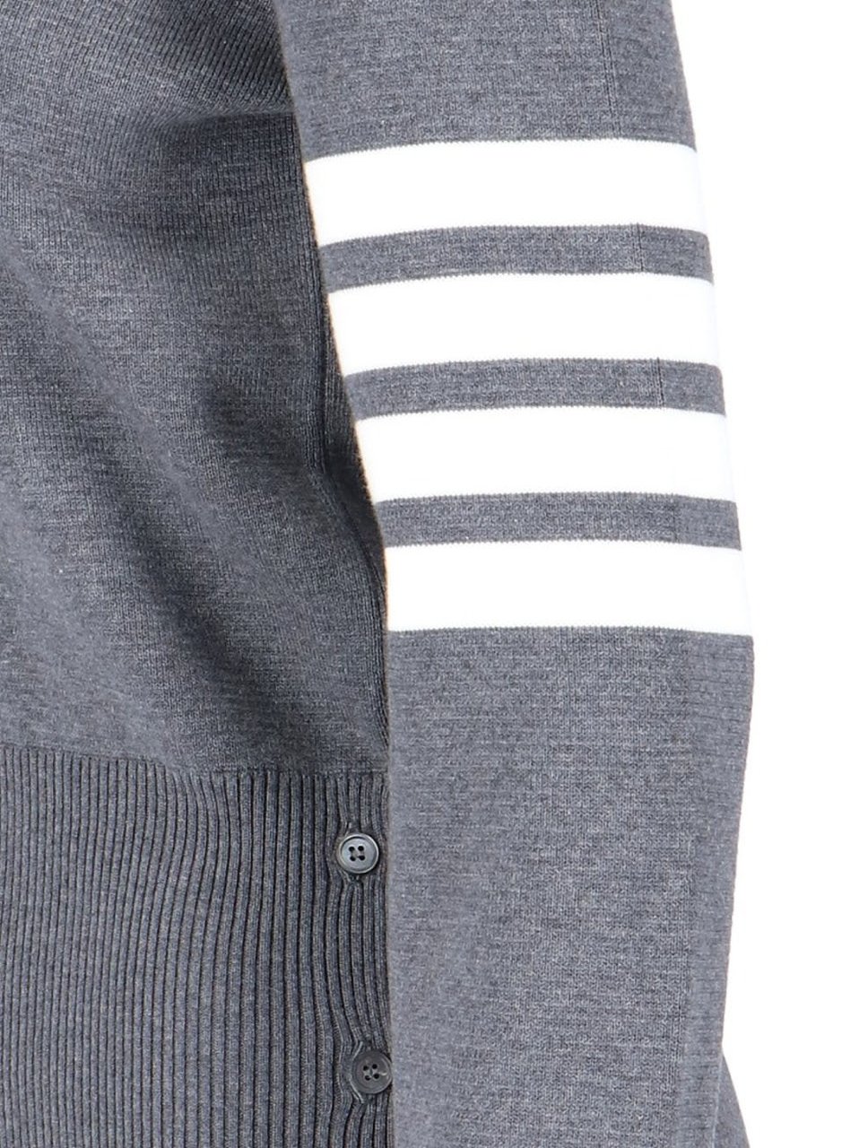 Thom Browne "4-Bar" Sweater – Grey Grijs