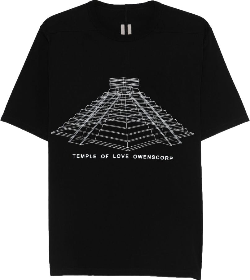 Rick Owens T-Shirts And Polos Nero Zwart