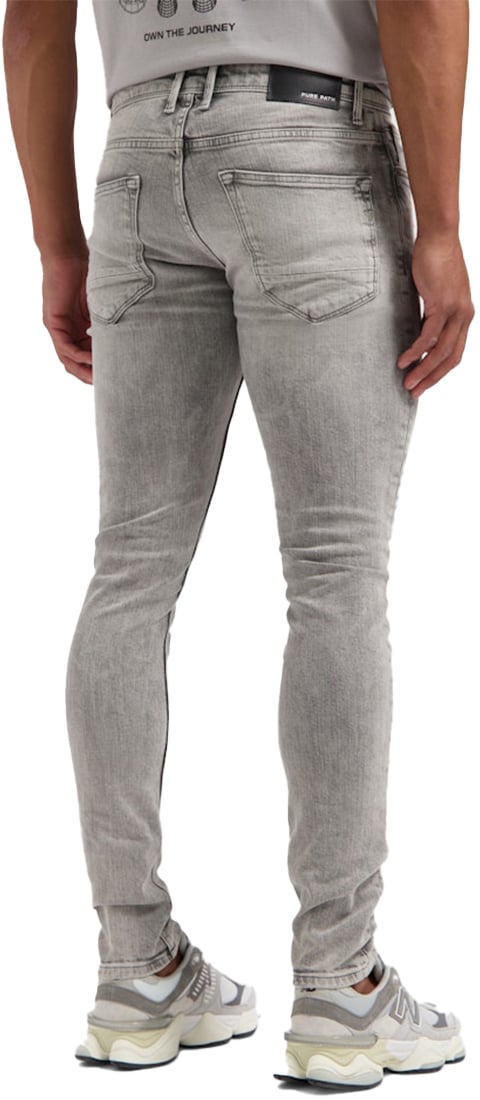 Pure Path The Jone Denim Skinny Fit Grijs