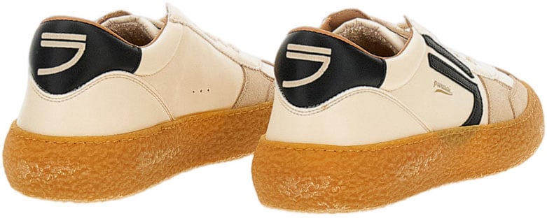 Puraai Beige Vintage Series Buttercream Sneakers Neutraal