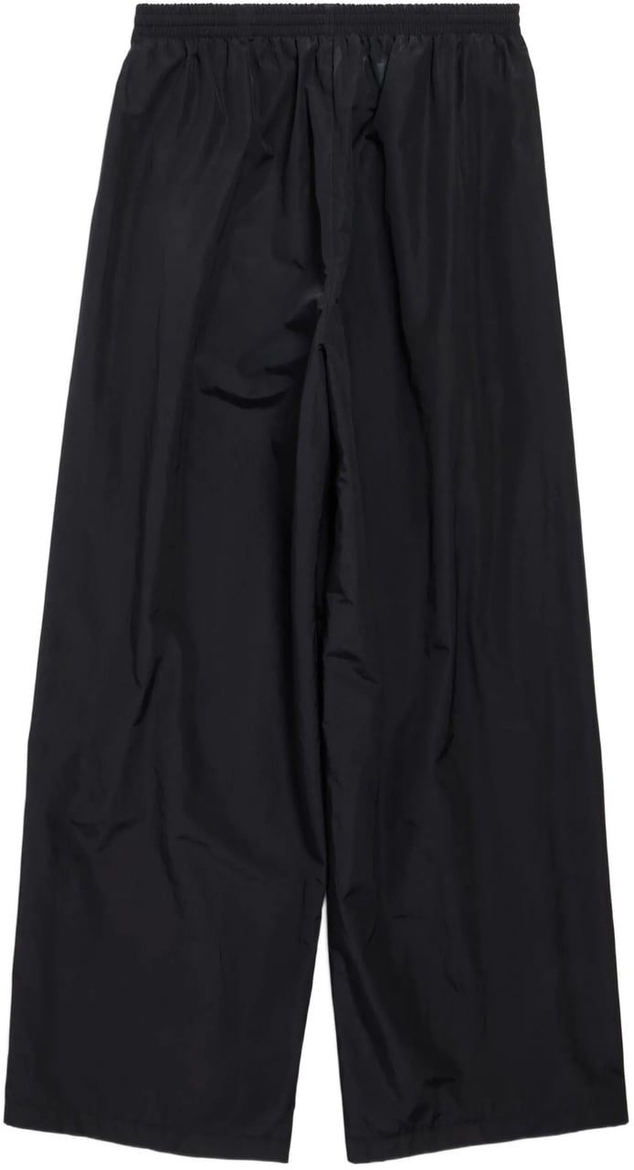 Balenciaga Black Tracksuit Loose Wide-Leg Pants Zwart