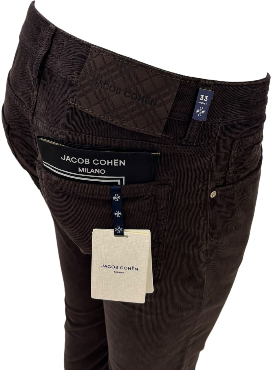 Jacob Cohen 5-pocket corduroy Nick Slim dark b Bruin