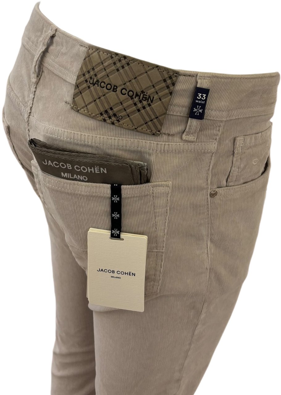 Jacob Cohen 5-pocket corduroy Nick Slim beige Beige