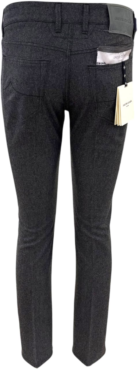 Jacob Cohen 5-pocket wool Bard dark grey Grijs