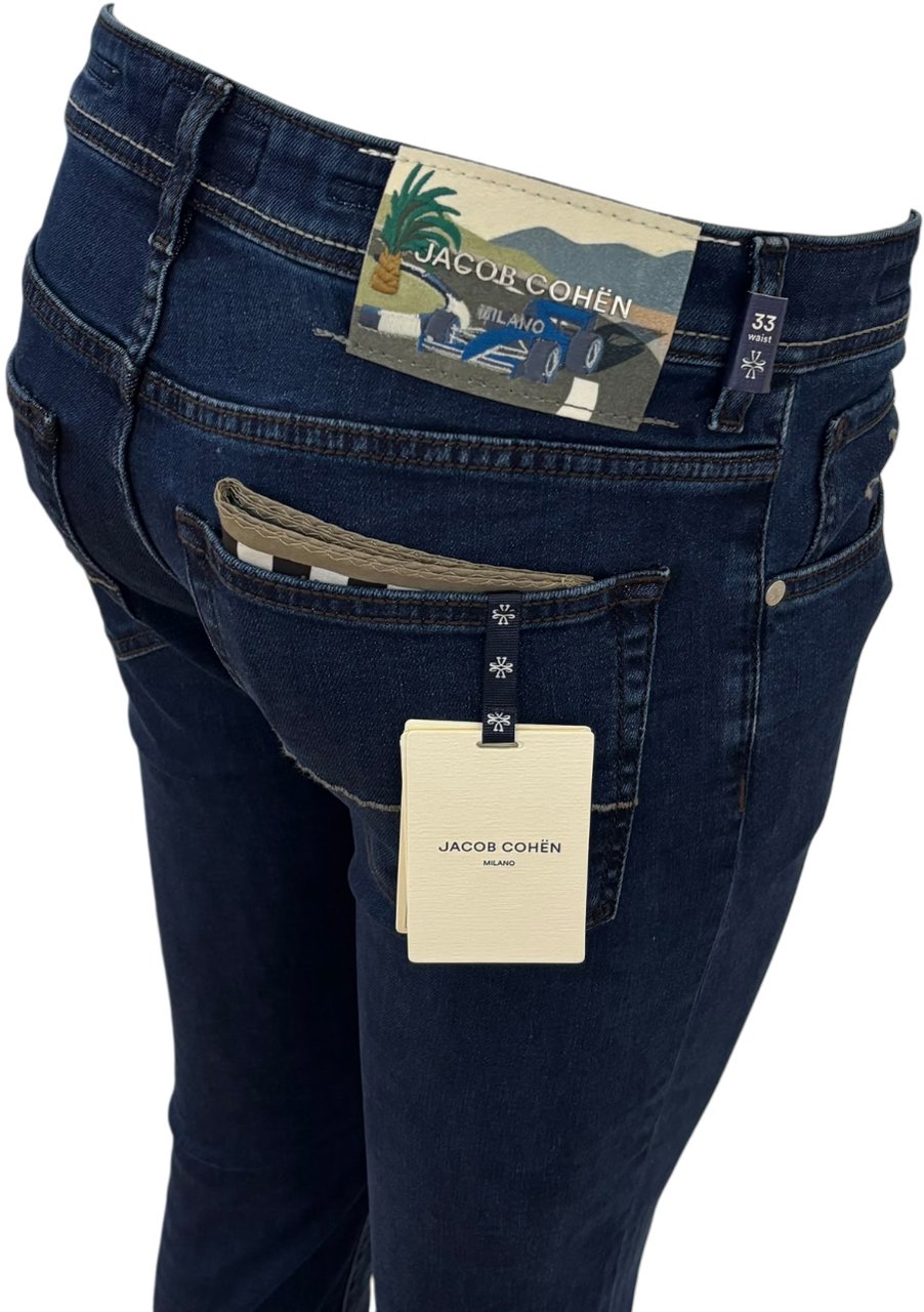 Jacob Cohen Jeans Nick Milano dark blue Blauw