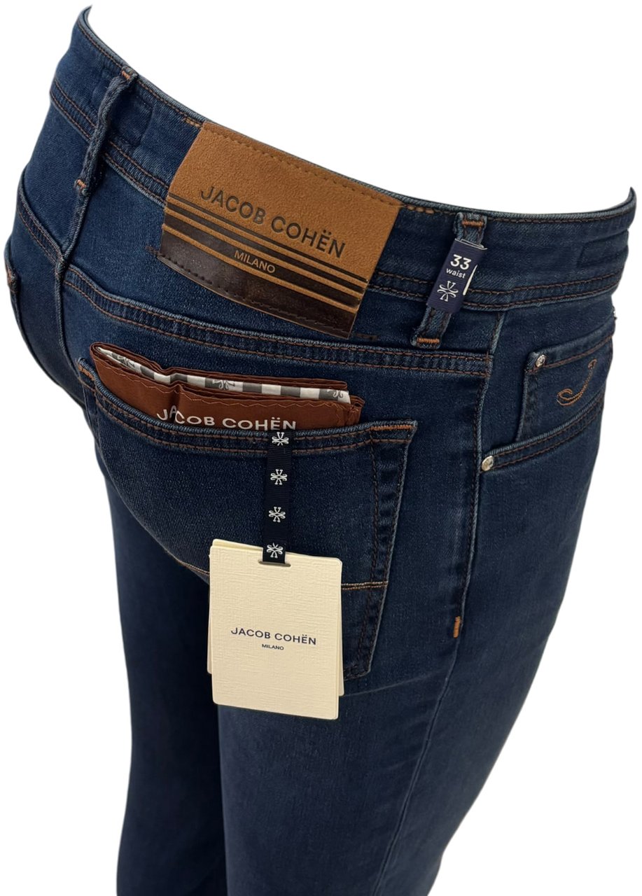 Jacob Cohen Jeans Nick Slim dark blue Blauw