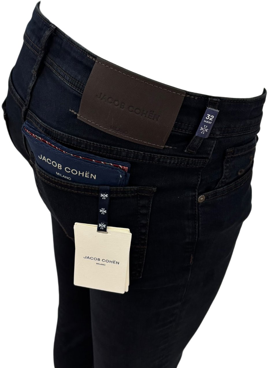 Jacob Cohen Jeans Nick Slim deep dark blue Blauw