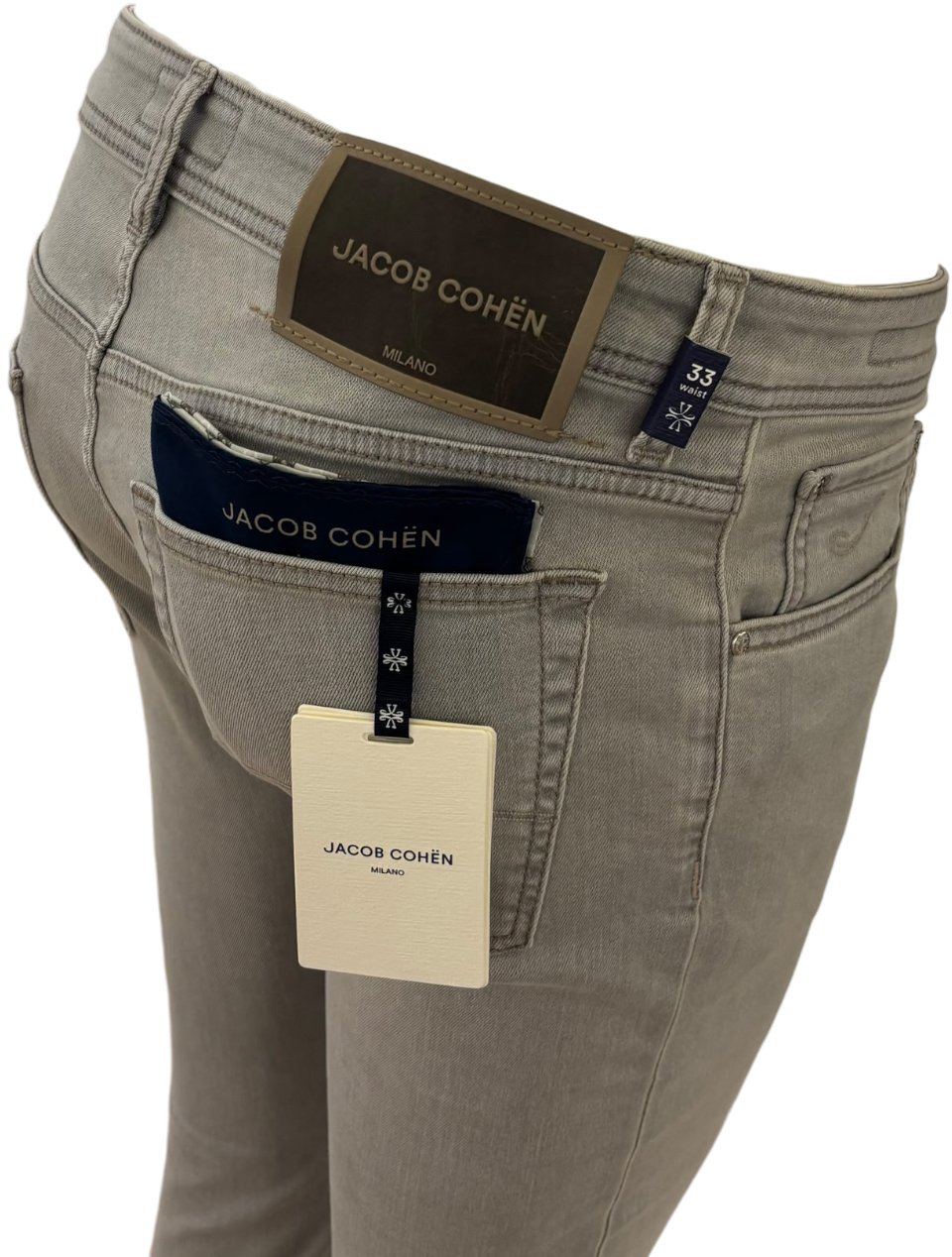 Jacob Cohen Jeans Nick Slim light grey Grijs