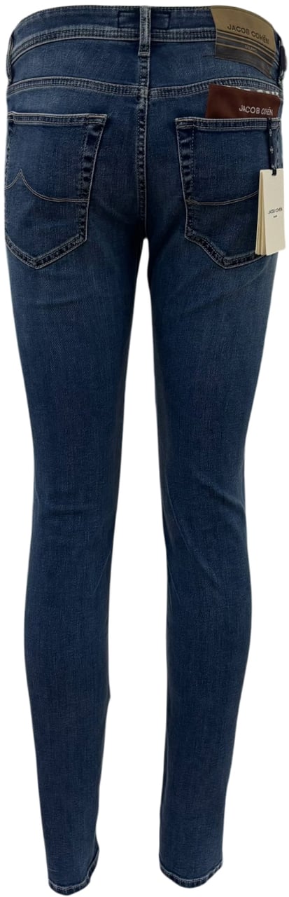 Jacob Cohen Jeans Nick Slim midblue Blauw