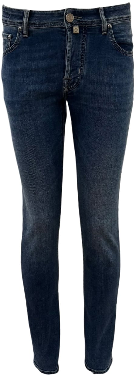 Jacob Cohen Jeans Nick Slim midblue Blauw