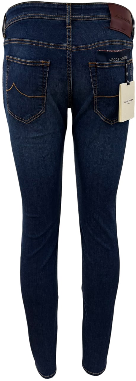 Jacob Cohen Jeans Nick Slim Midblue Blauw