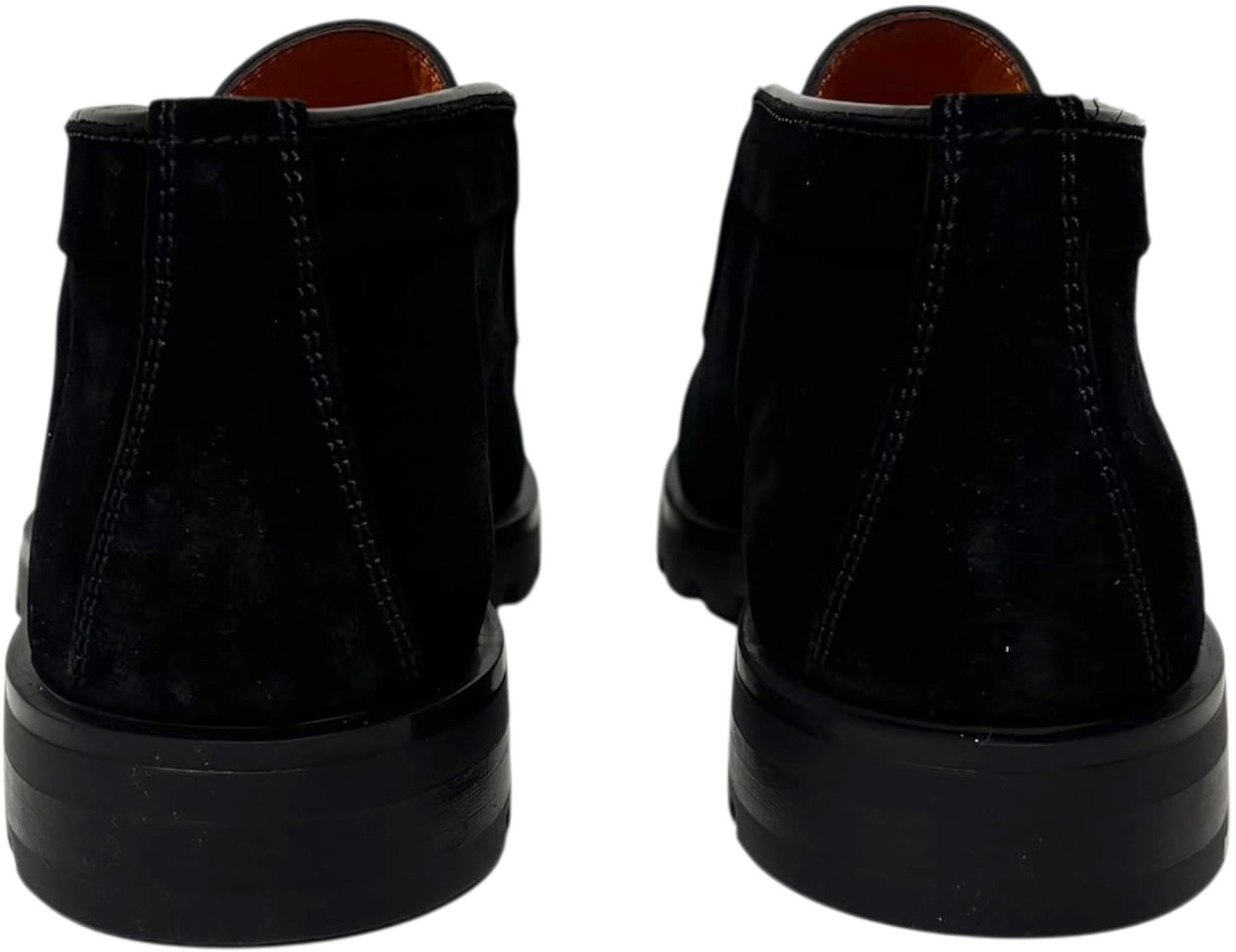 Santoni instapper Detroit Gomma Rock zwart Zwart