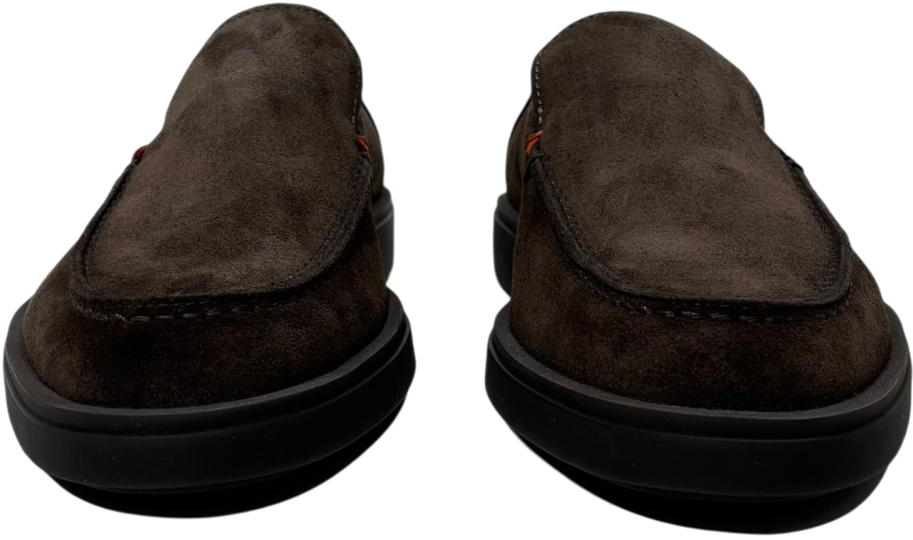 Santoni instapper Drain Detroit Gom Bruin