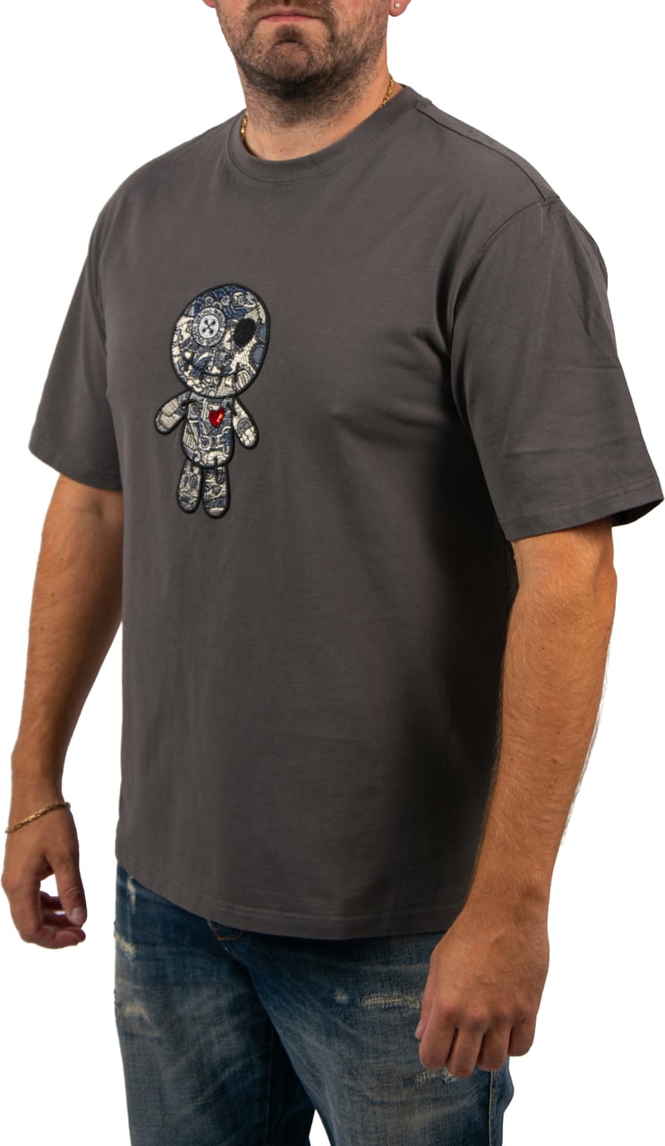 Wrong Friends Ennis T-Shirt Relaxed Fit Grijs