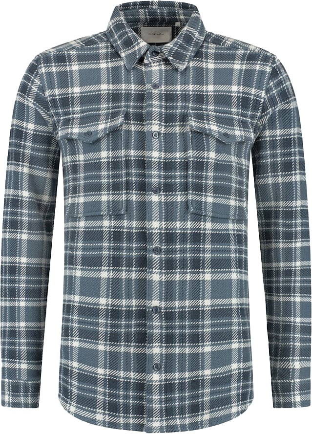 Pure Path Overshirt Blauw