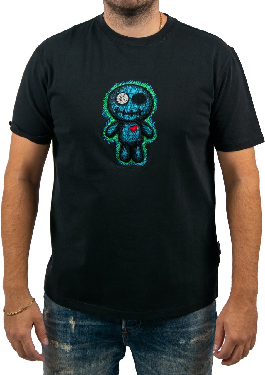 Wrong Friends Williams T-Shirt Regular Fit Zwart