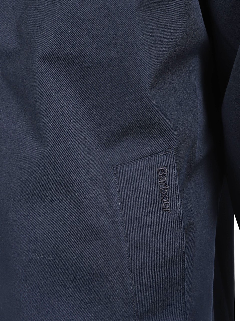 Barbour Mid-Length Waterproof Mac Jacket with Tartan Lining Zwart