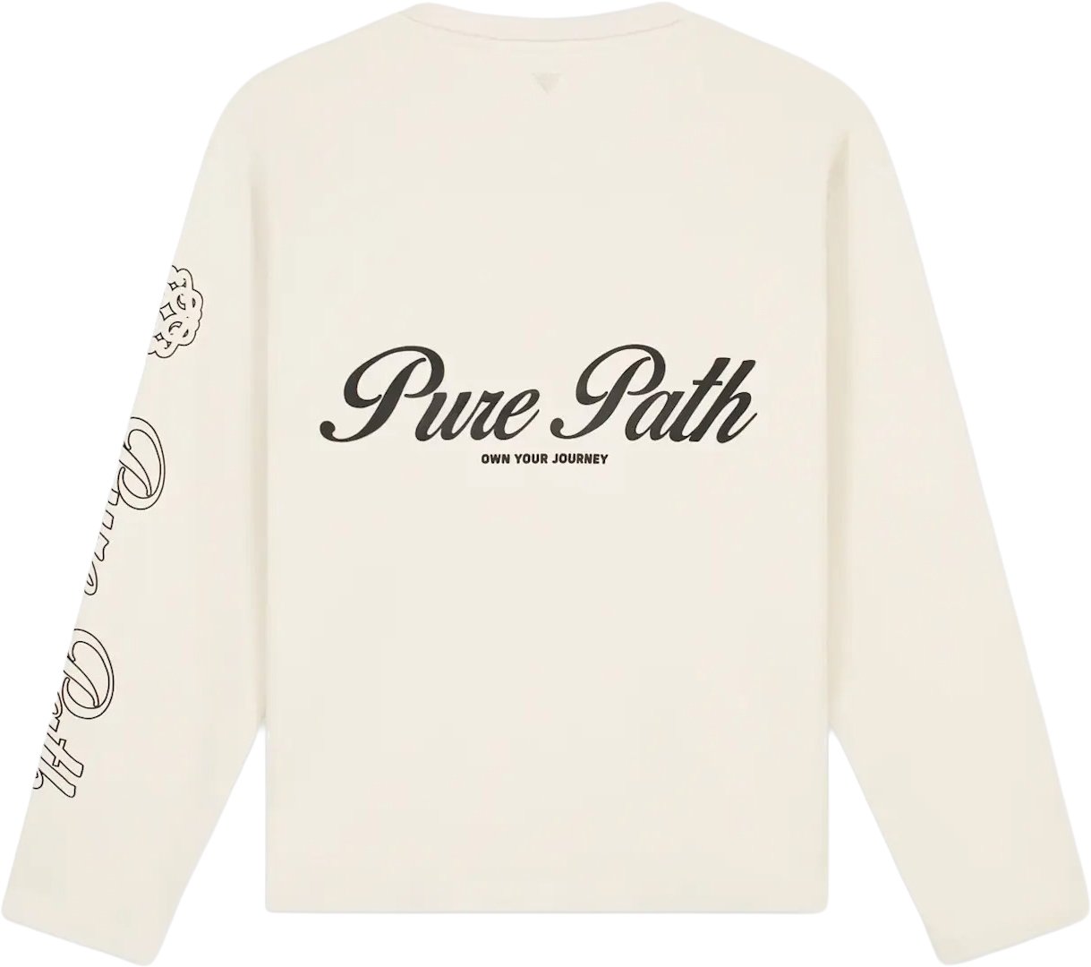 Pure Path Essence Of Life Longsleeve Tee Sand Taupe