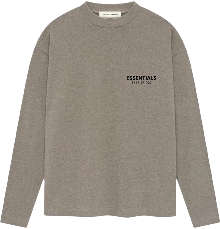 Fear of God Essentials long sleeve Heather Grijs