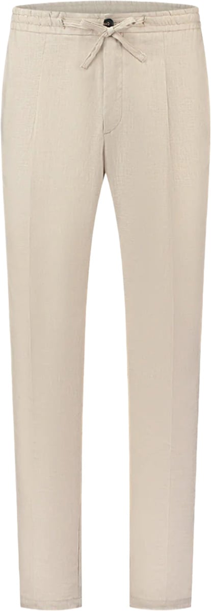 Aurélien Linen Trousers C Beige Beige